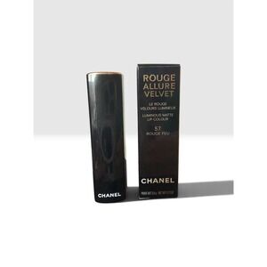 Chanel Rouge Allure Velvet Luminous Matte Lip Colour - #57 Rouge Feu. NIB